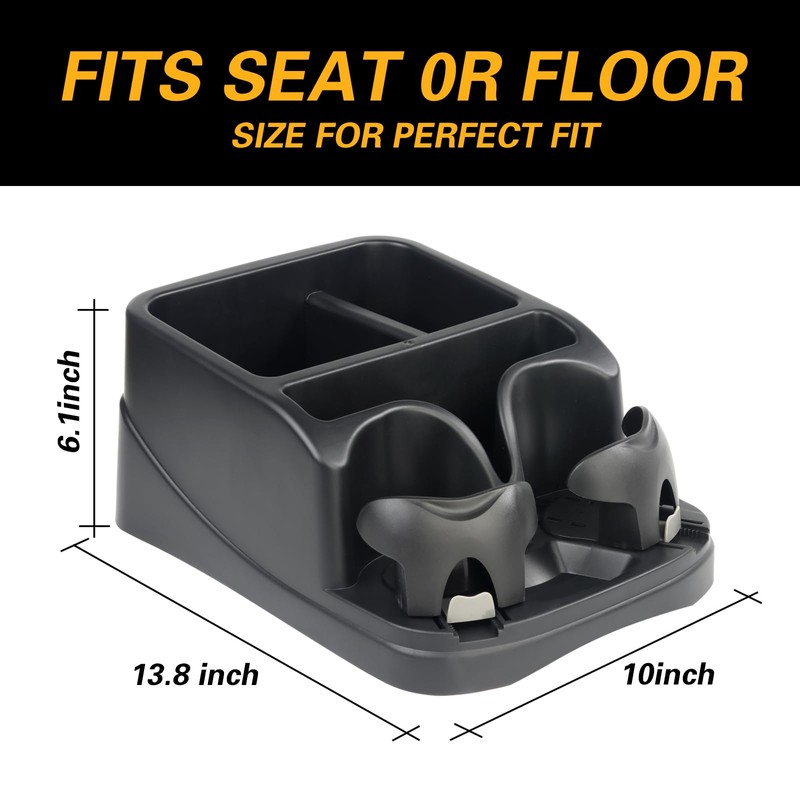 Zinytrae Universal Big Center Console for Cars, Trucks, Minivans, SUVs,
