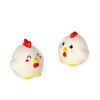 Legami - Hand Painted Ceramic Chicken Theme Salt and Pepper