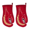 DII Nautical Collection Cotton Kitchen, Oven Mitt Set, 7.5x13, Lobster