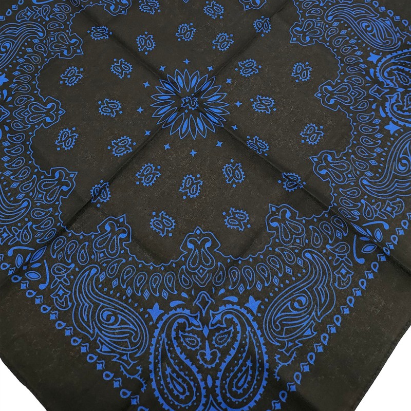 kakatrend Bandana, Paisley, Triangular Width, Adult, 100% Cotton, Fashionable, Handkerchief,