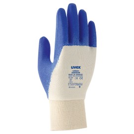 Uvex Rubipor XS 5001 Work Gloves, 1 Pair of Professional Protective Gloves, 07/S 07/S