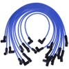 New Racing 9mm Blue Spark Plug Wire Set Ignition Wire