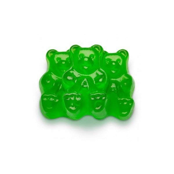 FirstChoiceCandy Gummy Bears (Green Apple, 1 LB)