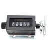 D67-F Black Casing 5 Digits Mechanical Pull Stroke Counter for