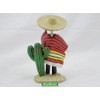 Dod Bandito Mexican Bandit with Cigar Skeleton Outlaw Sculpture