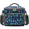 FlowFly Insulated Lunch Bag Adult Lunch Box Large Cooler Tote