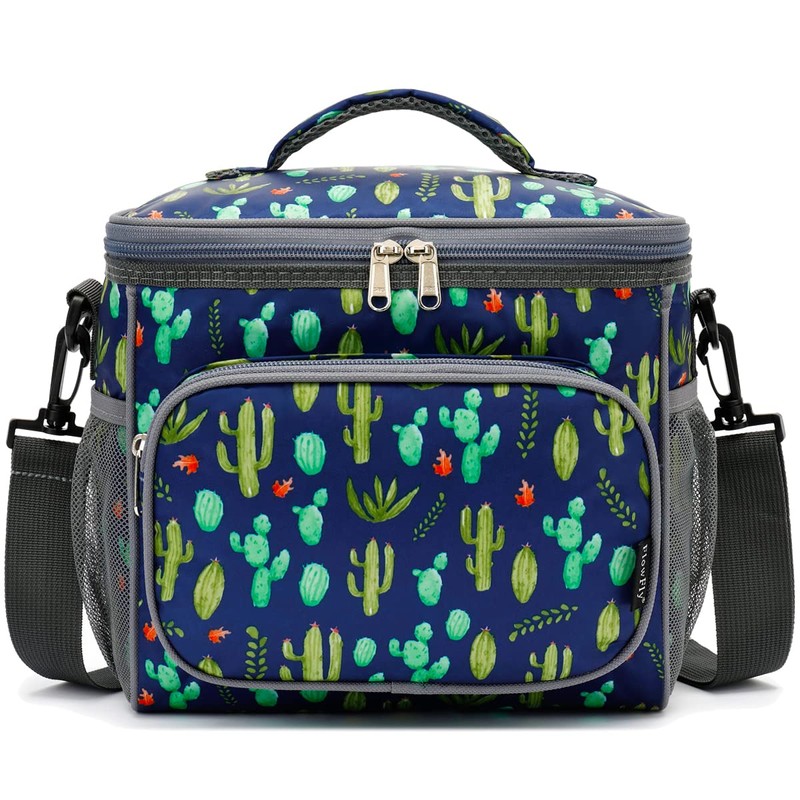FlowFly Insulated Lunch Bag Adult Lunch Box Large Cooler Tote