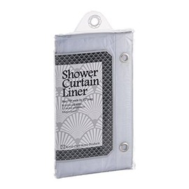 Shower Curtain Liner, Super Heavy Deluxe Vinyl (70" Wide x 72" long),Reinforced with 12 metal grommets