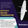 UPGRADE HEATING PLATE WP3387747 W11344457 Dryer Heating Element Kit For
