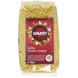 Davert Yellow Orient Lentils (1 x 500 g) - Organic