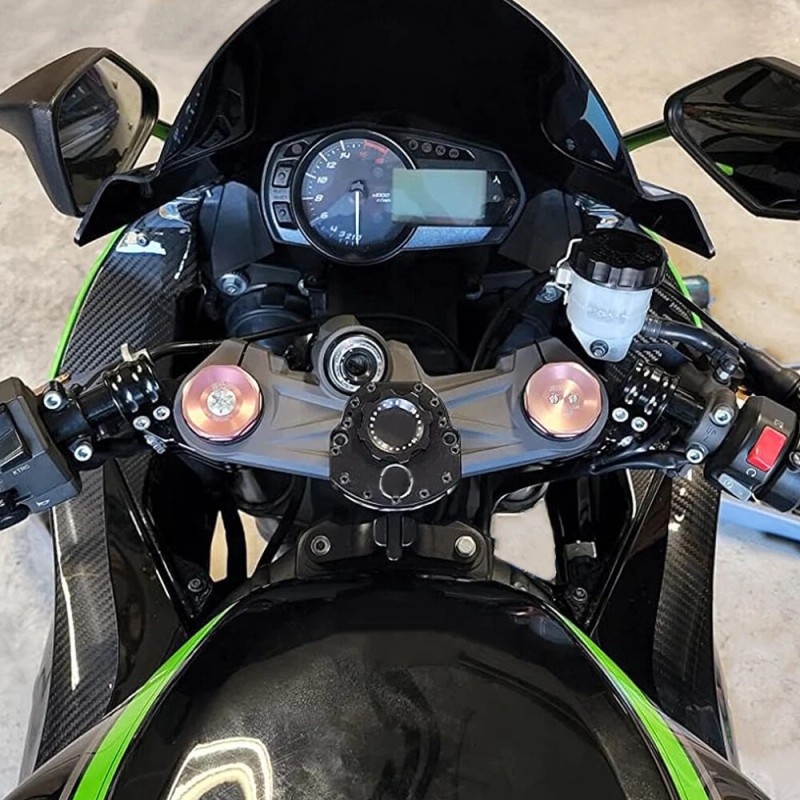 xitomer 53mm Motorcycle Separate Racing MultiClip Clip Ons Adjustable Removal