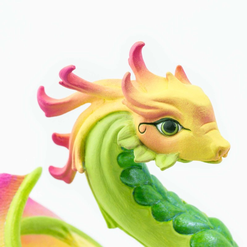 Safari Ltd. Flower Dragon Figurine - Detailed Vibrantly-Colored 4.5" Model