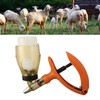 Livestock Syringe Plastic Precise Adjustable Continuous Syringe for Cattle Goat