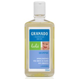 Linha Bebe Granado - Shampoo Bebe Lavanda 250 Ml - (Granado Baby Collection - Lavender Baby Shampoo 8.45 Fl Oz)