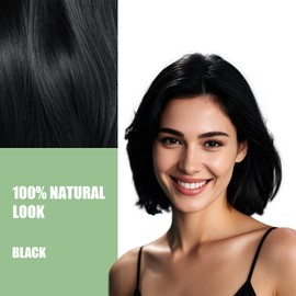 FARNDU Black Hair Dye Shampoo for Gray Hair Coverage - 3 In 1 Hair Color Shampoo for Women & Men with Herbal Ingredients | Champu Con Tinte Para Canas