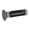 Progrip Rubber Grip Handlebar Grips 732 Grey Black Rubber Motorcycle