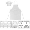 TOPTIE Cotton Canvas Kids Apron, Cooking Aprons and Chef Hat