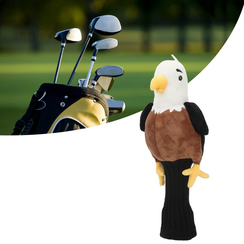 Golf Club Cover Cute Animal Golf Putter Headcover Soft Lining