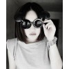 1QualitySpectacles Vintage Lady Flip Sunglasses Women Fashion Chic Sun Glasses