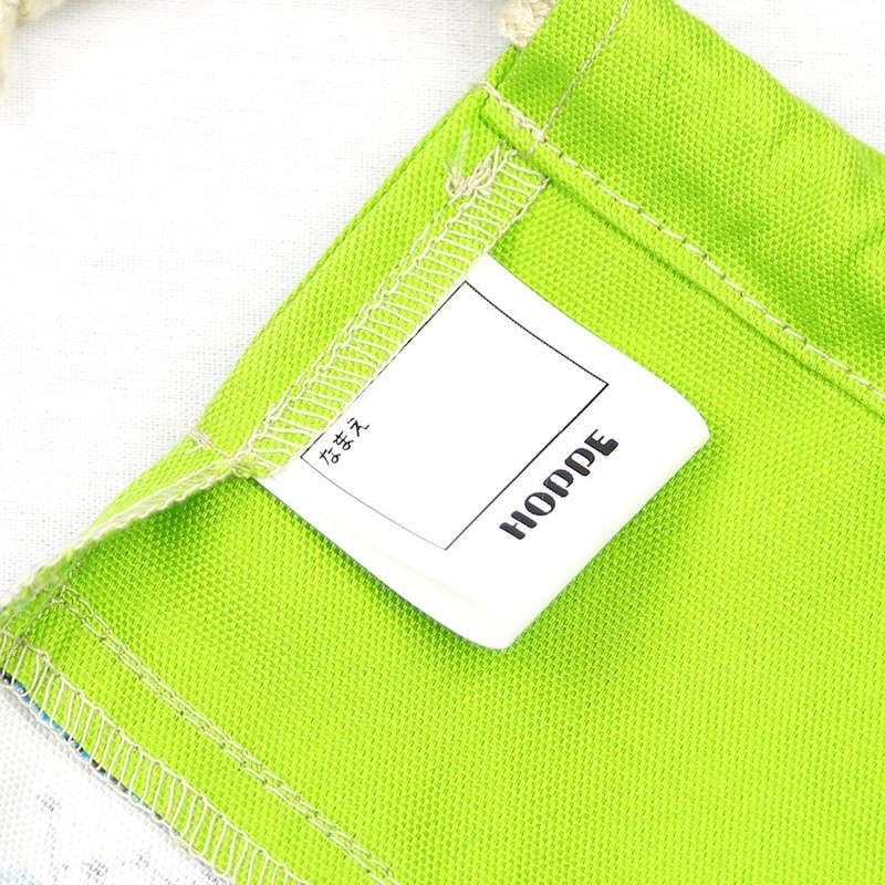 M Drawstring Bag, Made in Japan, Handmade for Kindergarten Commute