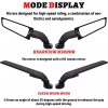 Sportfairings Adjustable Side Mirrors Rearview Wind Wing Mirror For Suzuki