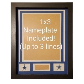 Dallas Cowboys New 11x14 Custom Frame Kit For 8x10 Photo Aikman Emmitt Prescott