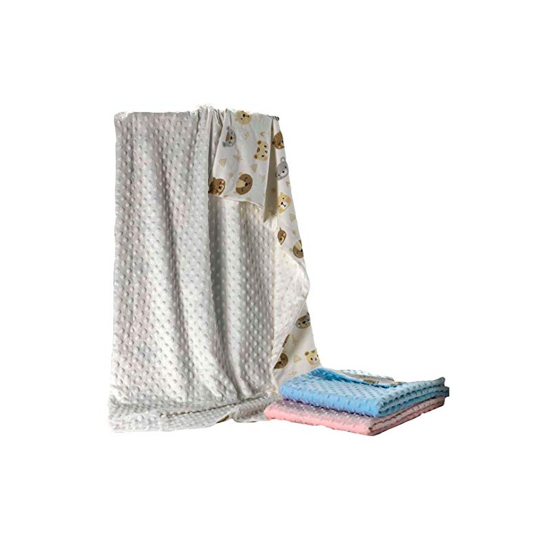 Mora - Baby Blanket Animals for Men - beige