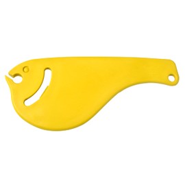 Mali's, 616JM, Smart Fish, Can Opener, Jar Opener, Bottle Opener, 20 x 8 x 0.5 cm, Honey Yellow, Fiberglass Reinforced Polyamide