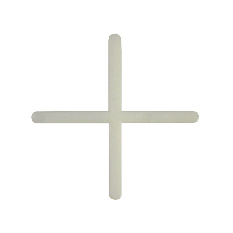 Tile Spacer Long Leg 2mm (Tub 1000), White
