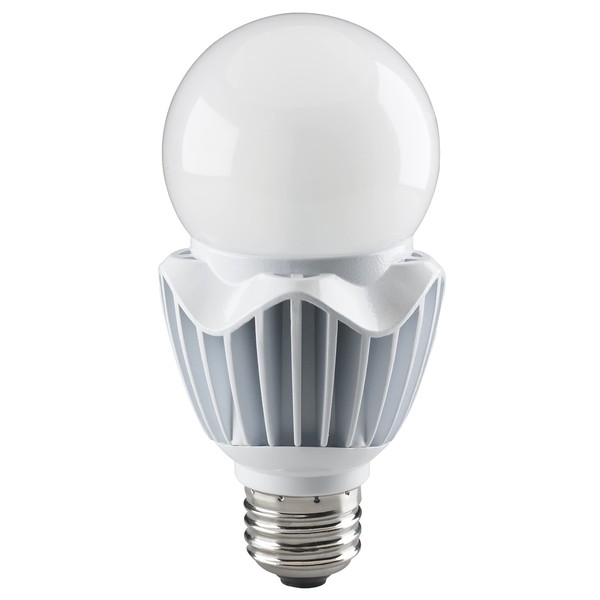 Satco S8779 A21 LED Type A Light Bulb, Medium Base, 20W, 25000 Hour Rating, 2828L, Cool White