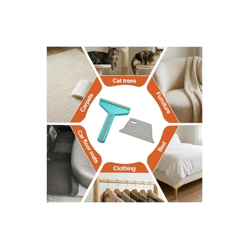 4-in-1 Reusable Lint Remover for Home and Car