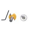 1/2in Router Bit 6 Bearing Slot Cutter for Multiple Depth