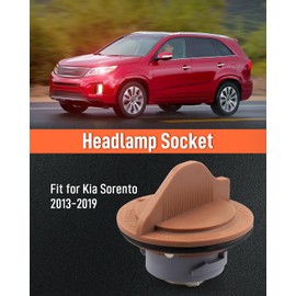 Headlight Headlamp Socket Fit for Kia Sorento 2011 2012 2013 2014 2015 2016 2017 2018 2019 Replace 921661U000 Front Turn Signal Lamp Holder Replacement Part