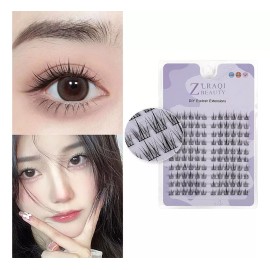 LEZAK Pestañas Postizas Naturales Segmentación Extensiones Lashes