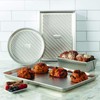 Chicago Metallic 5237969 Uncoated Textured Aluminum 1-Pound Loaf Pan, 9"