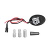 1.2in Car Roof Antenna Short Aerial with 3 Thread Adapters