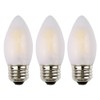 OPALRAY C35 LED Candelabra Bulb, E26 Standard Base, Dimmable, 6W