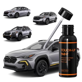 XTryfun G1U Ice Silver Touch Up Paint for Subaru, DIY Car Paint Scratch Repair Kit, Automotive Paint, Quick & Easy Fix Scratch Repair for Crosstrek/Outback/Forester/Ascent/Impreza