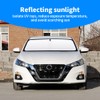 Front Windshield Sun Shade Custom Fit Compatible for Altima 2019-present
