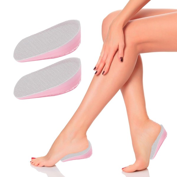 2.5cm Height Increase Insoles for Kids, Heel Wedge Inserts, Shoe