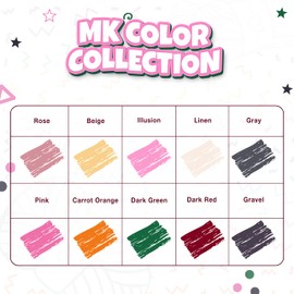 TYH Supplies 10 Acrylic Yarn Pack | 700 Yard Soft Yarn Medium Weight | Beginner Assorted Yarn Set | 10 Unique Colors 70 Yard Each Skein | Multipack for Amigurumi and Crafts