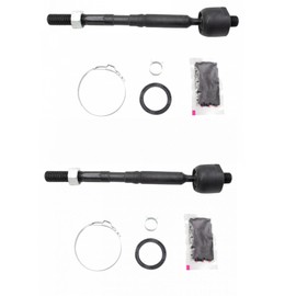 TRQ Front Inner Tie Rod Set Compatible with 2010-2022 Lexus RX350 2018-2022 RX350L RX450h RX450hL 2008-2019 Toyota Highlander 2009-2015 Venza