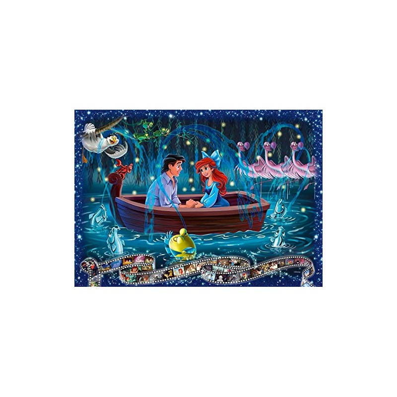 Ravensburger Jigsaw Puzzle, 1,000 Pieces, Ariel, grey
