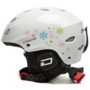 DIRTY DOG Kids' Orbit Ski Helmet, White, One Size