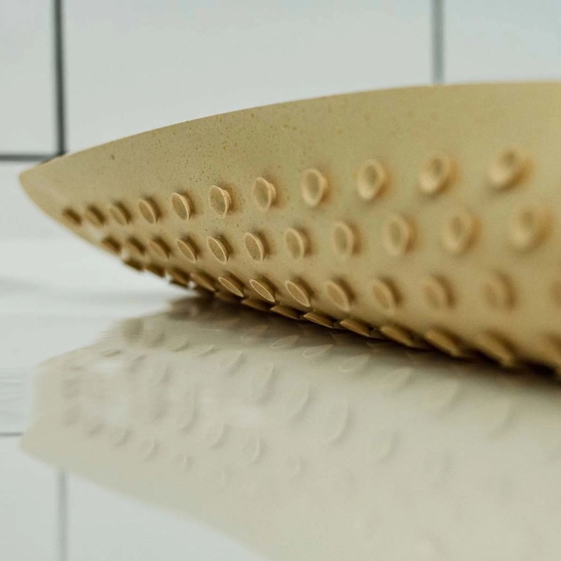 Hevea Upcycled Natural Rubber Bath Mat - Large, Sand