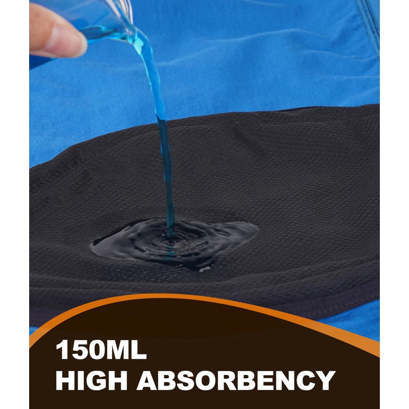 SUNCHIRI Men's Incontinence Underwear, 150 ML Absorbency Washable and Reusable