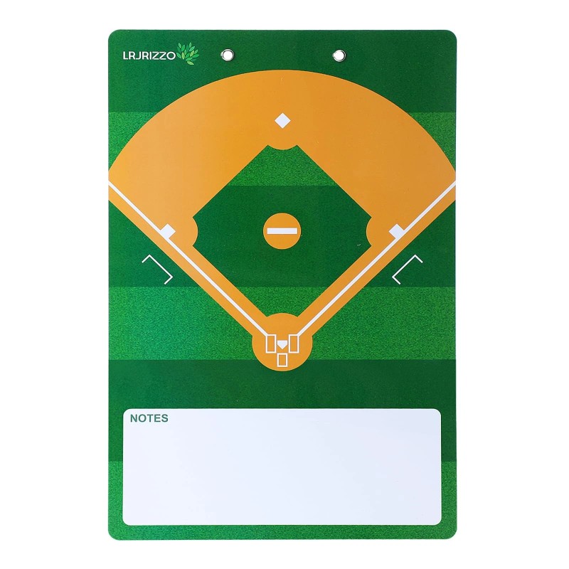 Lrjrizzo Baseball Dry Erase Coaches ClipboardBaseball Dry Erase Coaching Board
