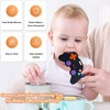 2 Pack Silicone Teething Toys for Babies 0-6 Months, Teethers