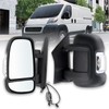 Lqito Left Driver Side Mirror Compatible with 2014-2025 Ram Promaster
