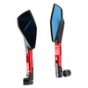 Rear View Side Mirrors Durable Aluminum Alloy Motorcycle Side Mirrors